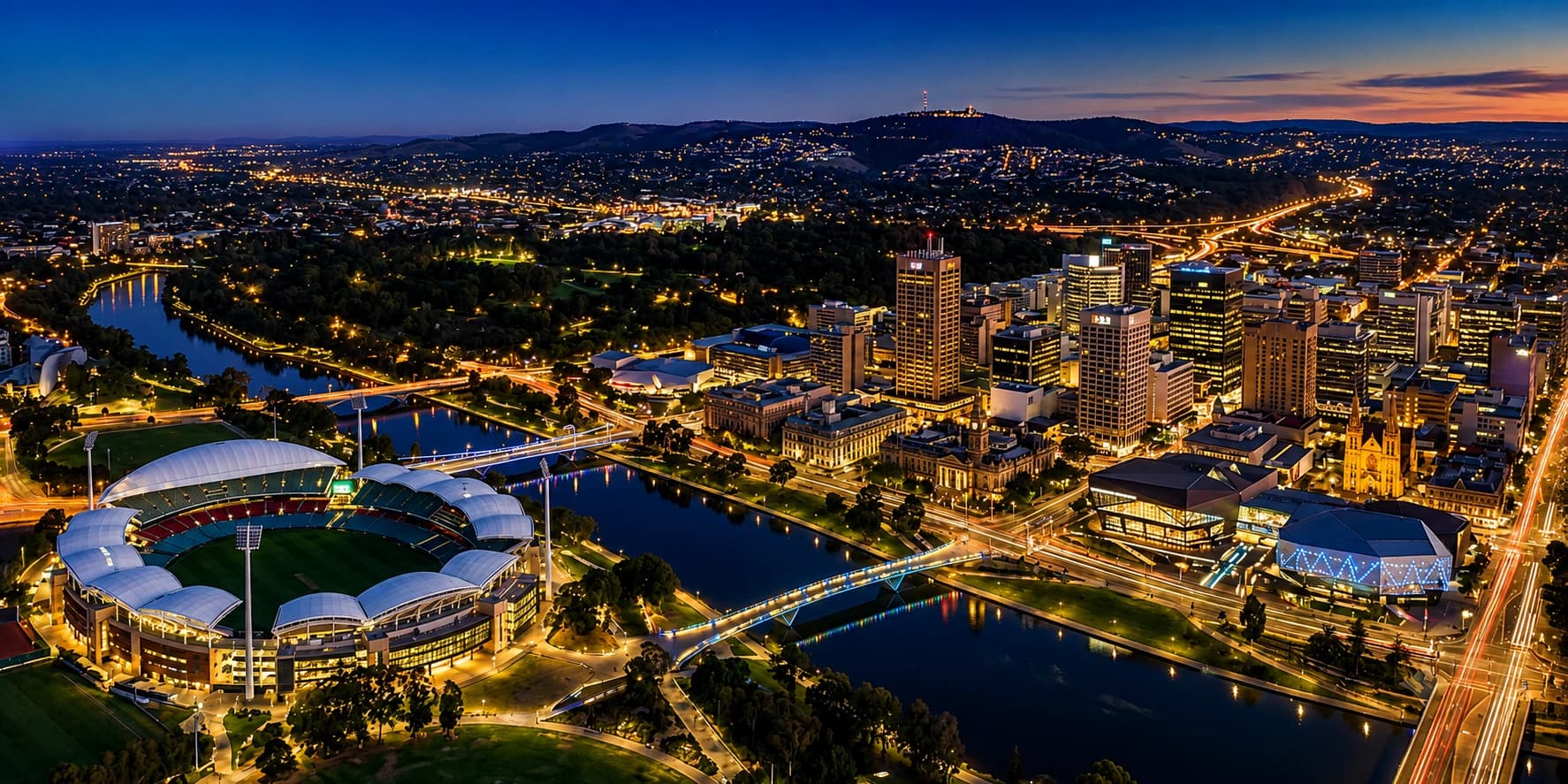 Adelaide skyline