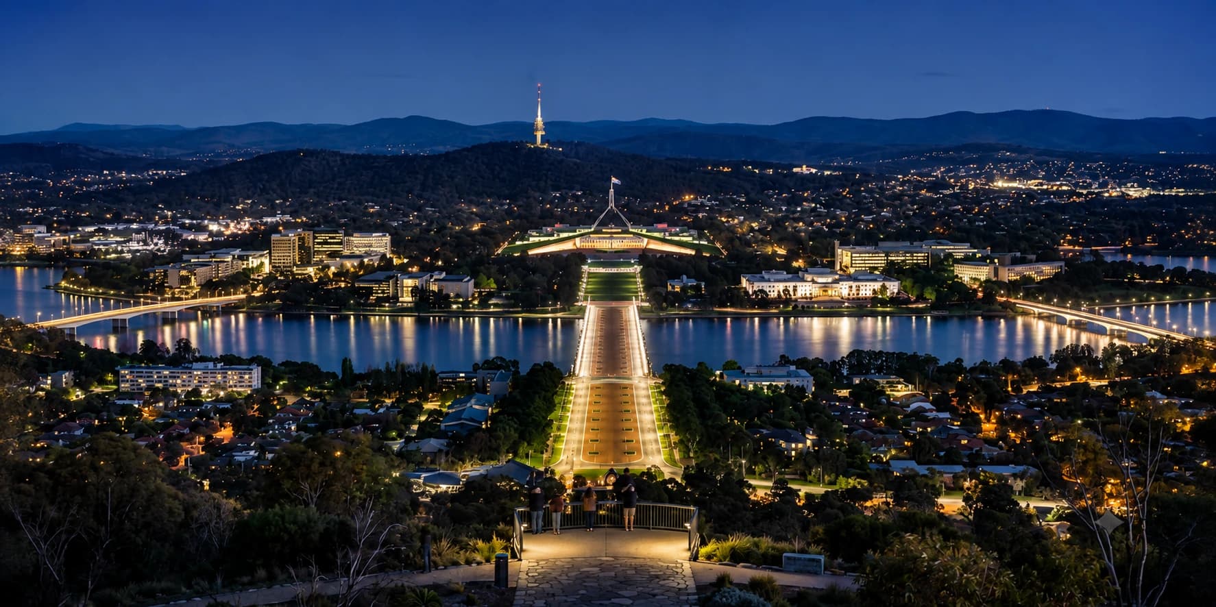 Canberra skyline