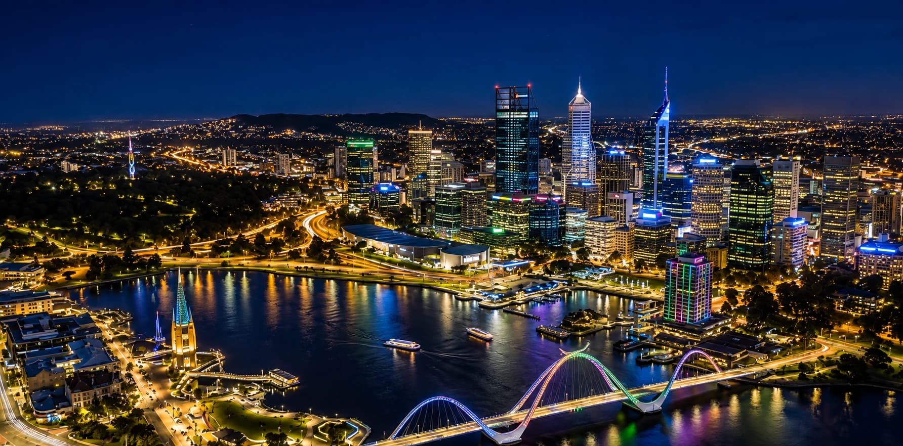 Perth skyline